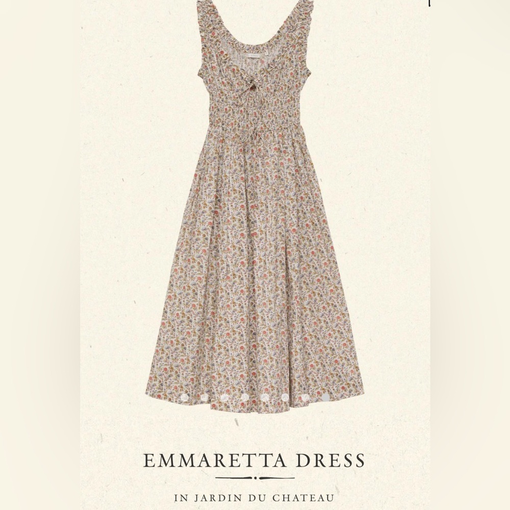 Doen Emmaretta Dress in Jardin Du Chateau